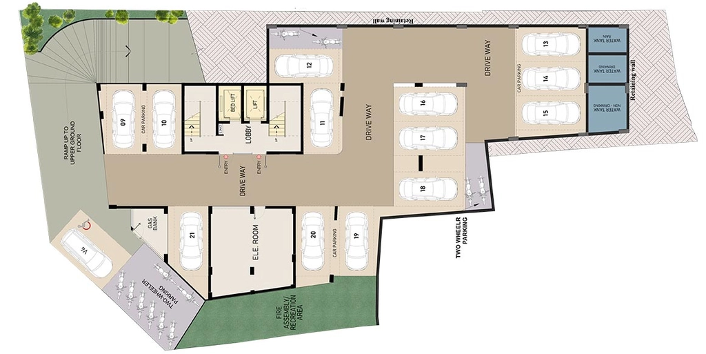 Master Plan of Arcon Pearl in Kuravankonam, Thiruvananthapuram - Image 433412