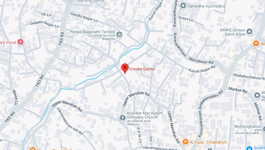 Location of Condor Dahlia in Kuravankonam, Thiruvananthapuram - Image 433465