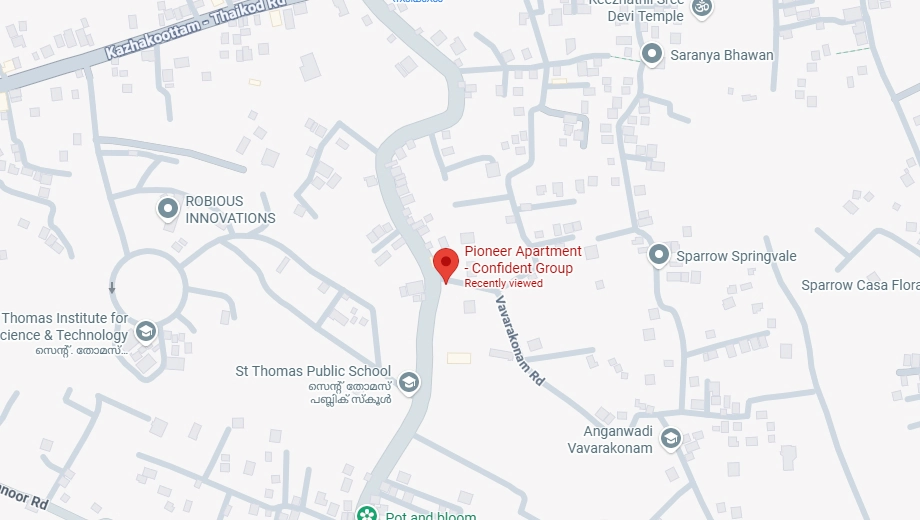 Location of Confident Pioneer in Karyavattom, Thiruvananthapuram - Image 433439