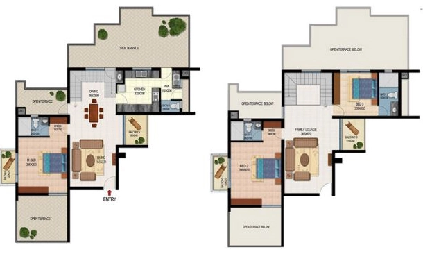 3 BHK Duplex in GIE Royal Orchid in Kuravankonam, Thiruvananthapuram - Image 930506