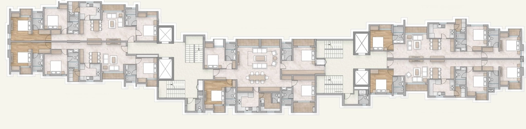 Floor Plan of Heather Steps in Nalanchira, Thiruvananthapuram - Image 433557