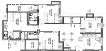3 BHK Flat in JJ Palacia in Poojappura, Thiruvananthapuram - Image 930491