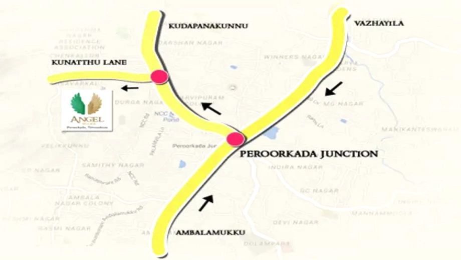 Location of Samson And Sons Angel Woods in Peroorkada, Thiruvananthapuram - Image 433737