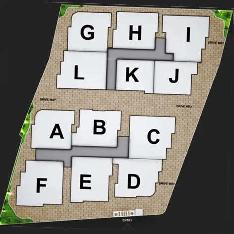 Master Plan of Samson And Sons Angel Woods in Peroorkada, Thiruvananthapuram - Image 433739