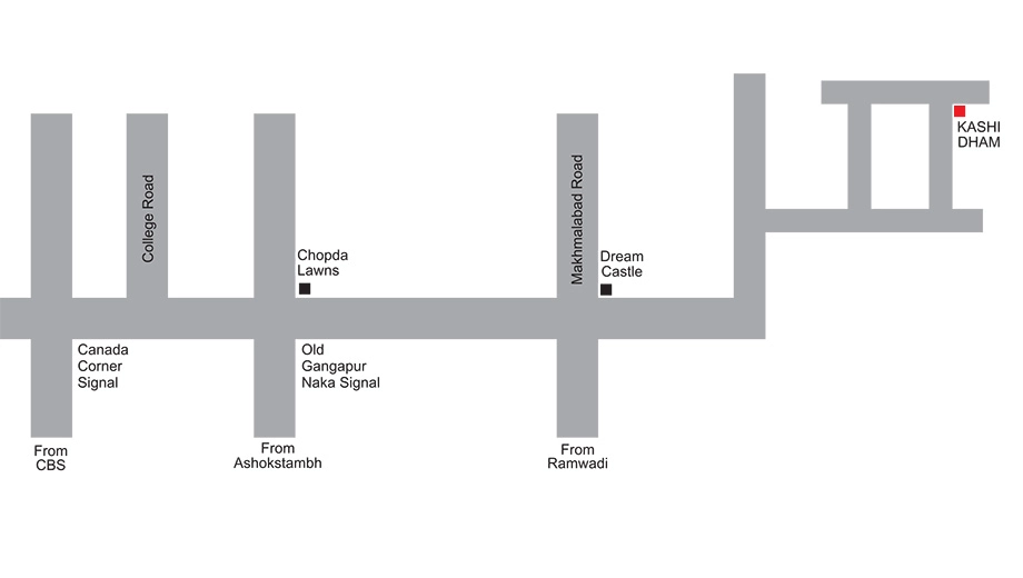 Location of Thankars Kashi Dham Phase 1 in Panchavati, Nashik - Image 433506