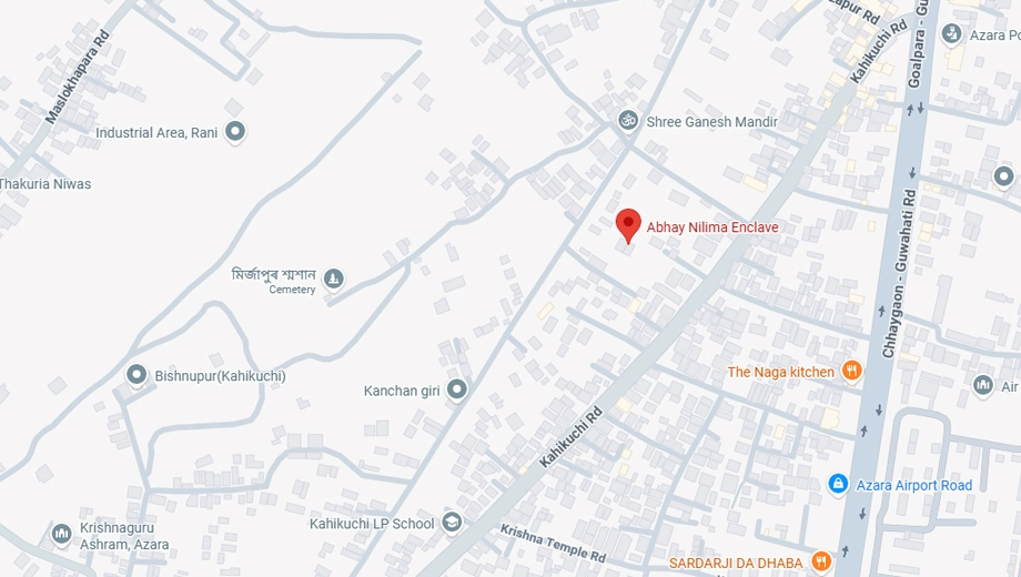Location of Brahmaputra Abhay Nilima Enclave in Azara, Guwahati - Image 433742