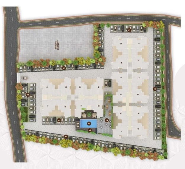 Master Plan of Ambika Ananda in Khanapara, Guwahati - Image 433757