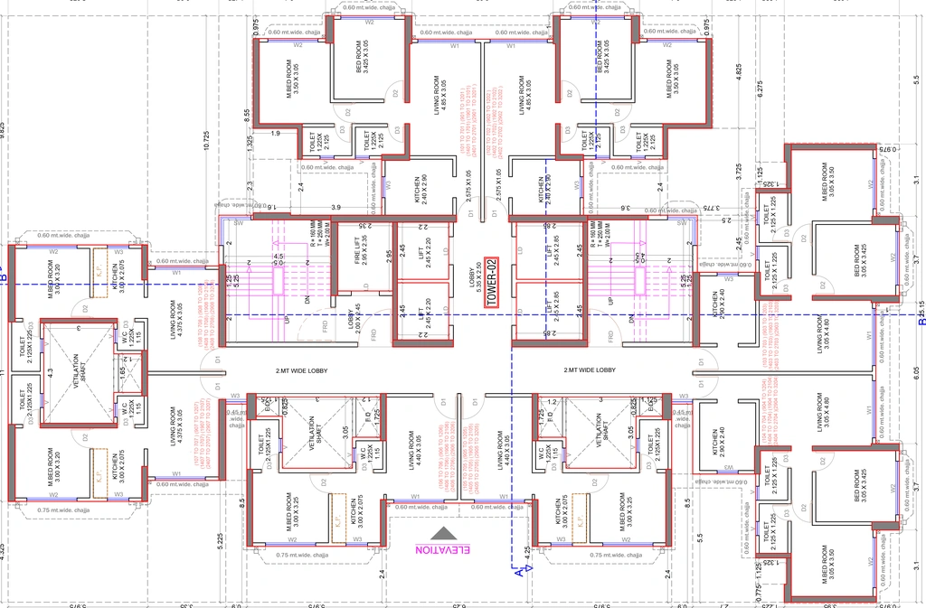 Floor Plan of Kanakia Valley in Panvel, Navi Mumbai - Image 433651