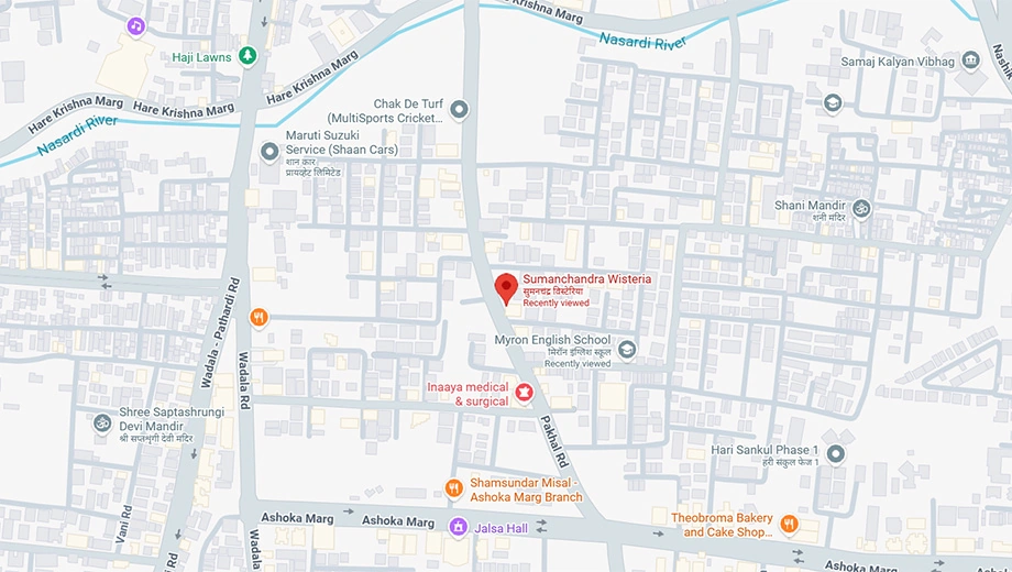 Location of Sumanchandra Wisteria in Ashoka Marg, Nashik - Image 433637