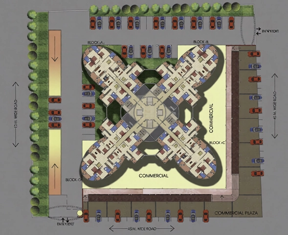 Master Plan of Sarvottam Pride in Vasundhara, Ghaziabad - Image 433644