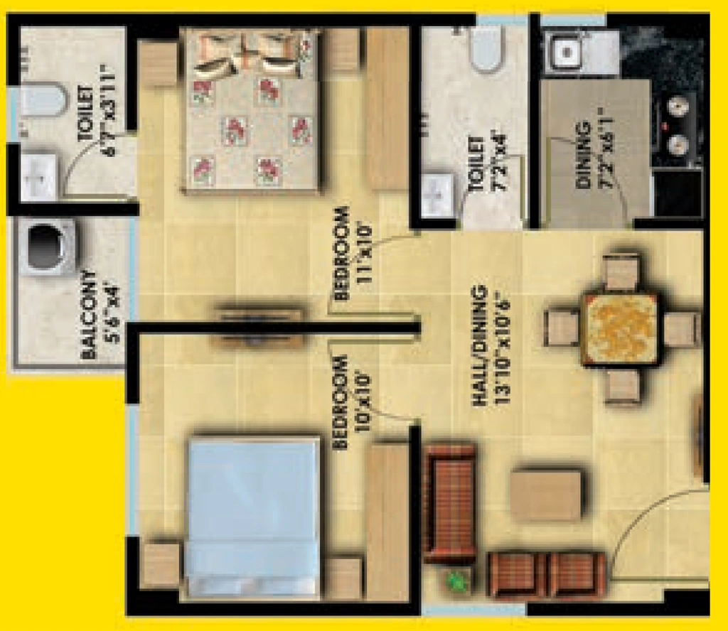 1 BHK Flat in Shine Sansaar in null, Guwahati - Image 930545