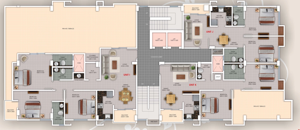 Floor Plan of Shivam Greens in Azara, Guwahati - Image 433696