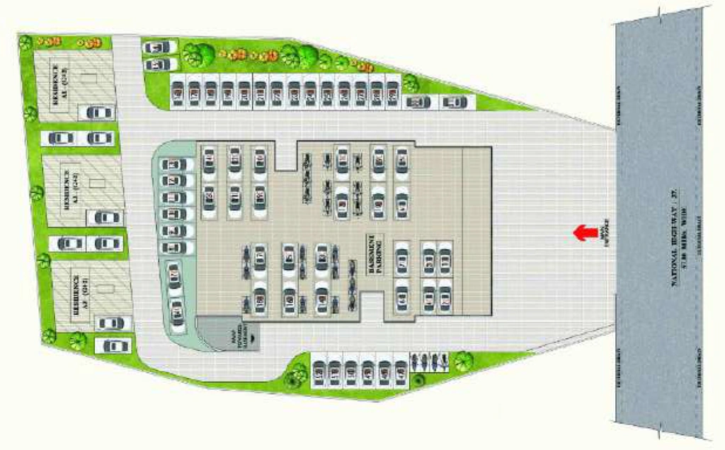 Master Plan of Skyline Nimmi Complex in Azara, Guwahati - Image 433728