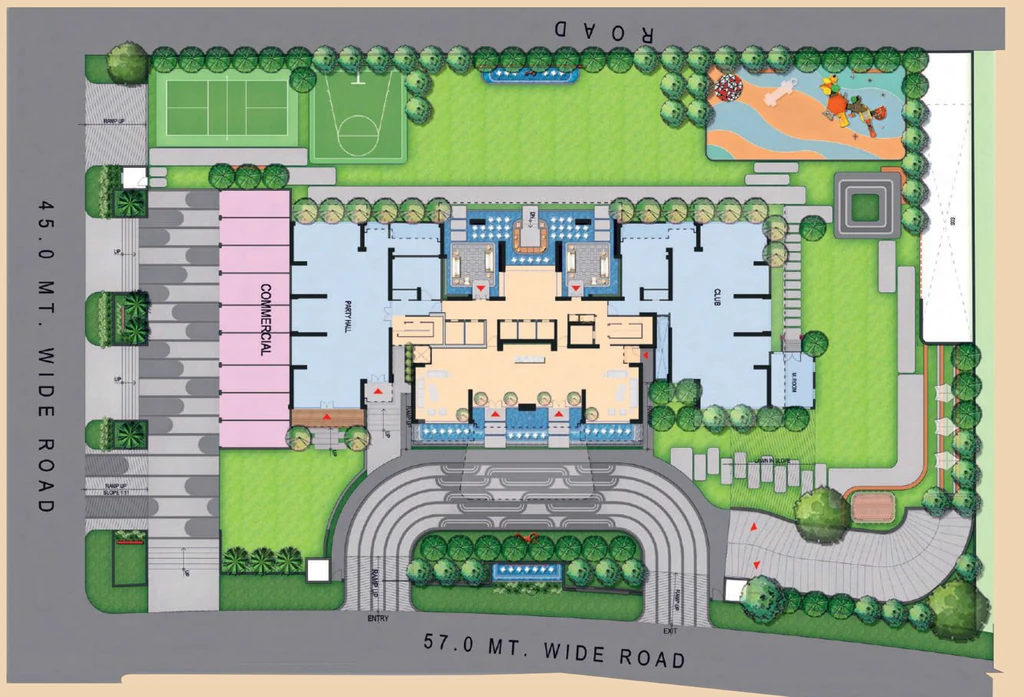 Master Plan of Ska Imperia in NH 24, Ghaziabad - Image 433860