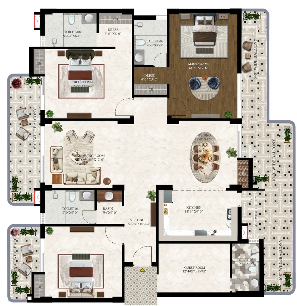 2 BHK Flat in Spark Hills in Mussoorie Road, Dehradun - Image 930643