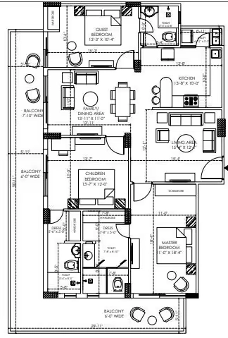 3 BHK Flat in Investors The Land Mark in Kalidas Road, Dehradun - Image 930647
