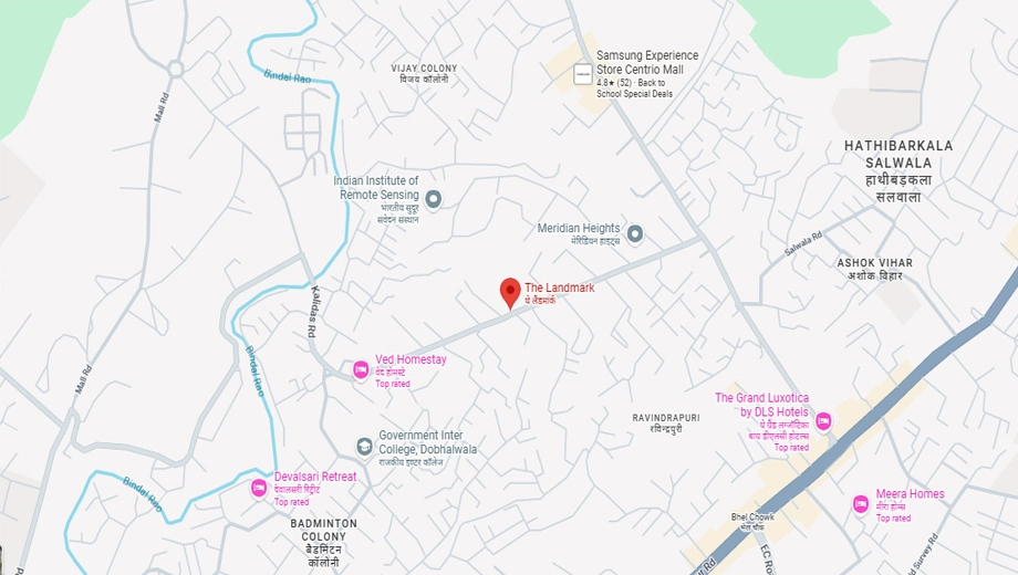 Location of Investors The Land Mark in Kalidas Road, Dehradun - Image 433878