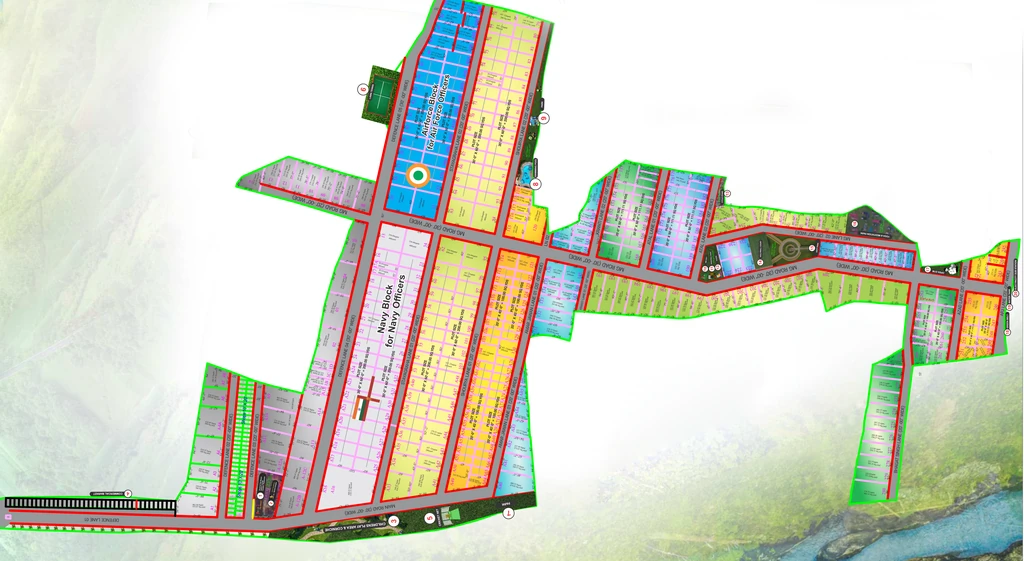 Master Plan of JDA Defence Colony in null, Dehradun - Image 433906