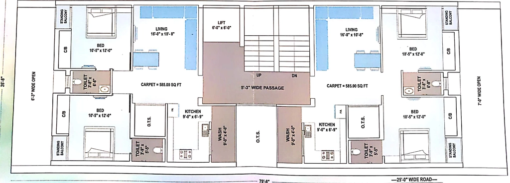 Master Plan of Shivam Balaji One in Nana Mava, Rajkot - Image 433984