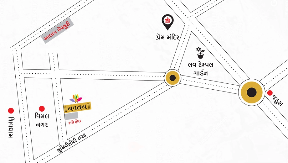 Location of Dharti Navtan in Nana Mava, Rajkot - Image 433995