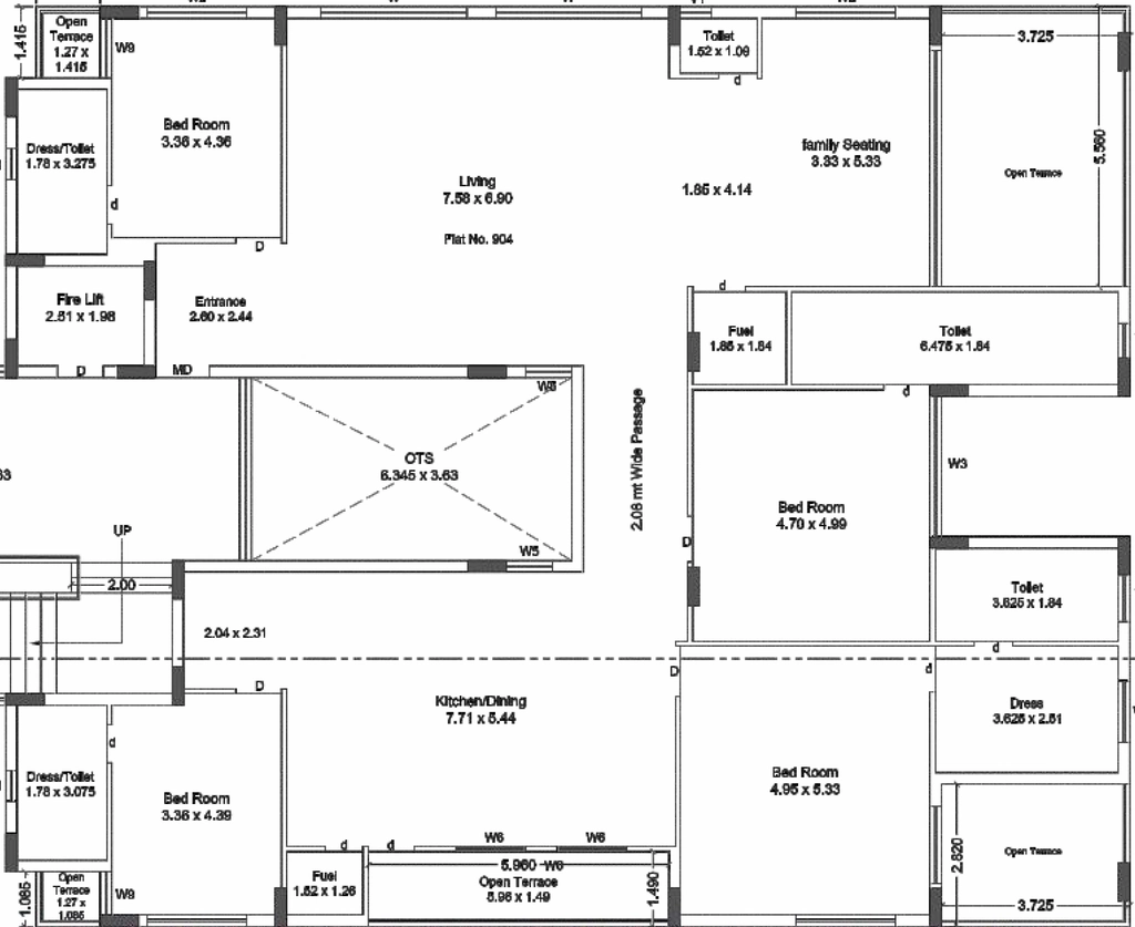 4 BHK Flat in Dhruv Silicon Valley in Nana Mava, Rajkot - Image 930689