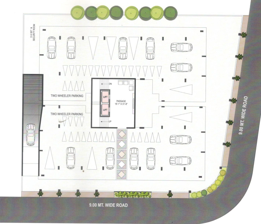 Master Plan of Harmony Builders in Nana Mava, Rajkot - Image 434075