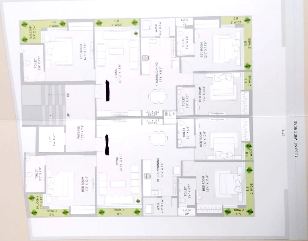 Master Plan of Honest Sentosa Hill in Nana Mava, Rajkot - Image 434083