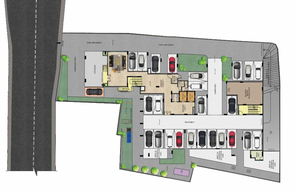 Master Plan of Arcon Platinum Heights in Chacka, Thiruvananthapuram - Image 434195