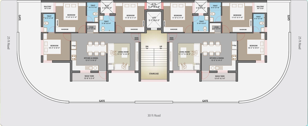 Master Plan of Icon Elegance in Nana Mava, Rajkot - Image 434108