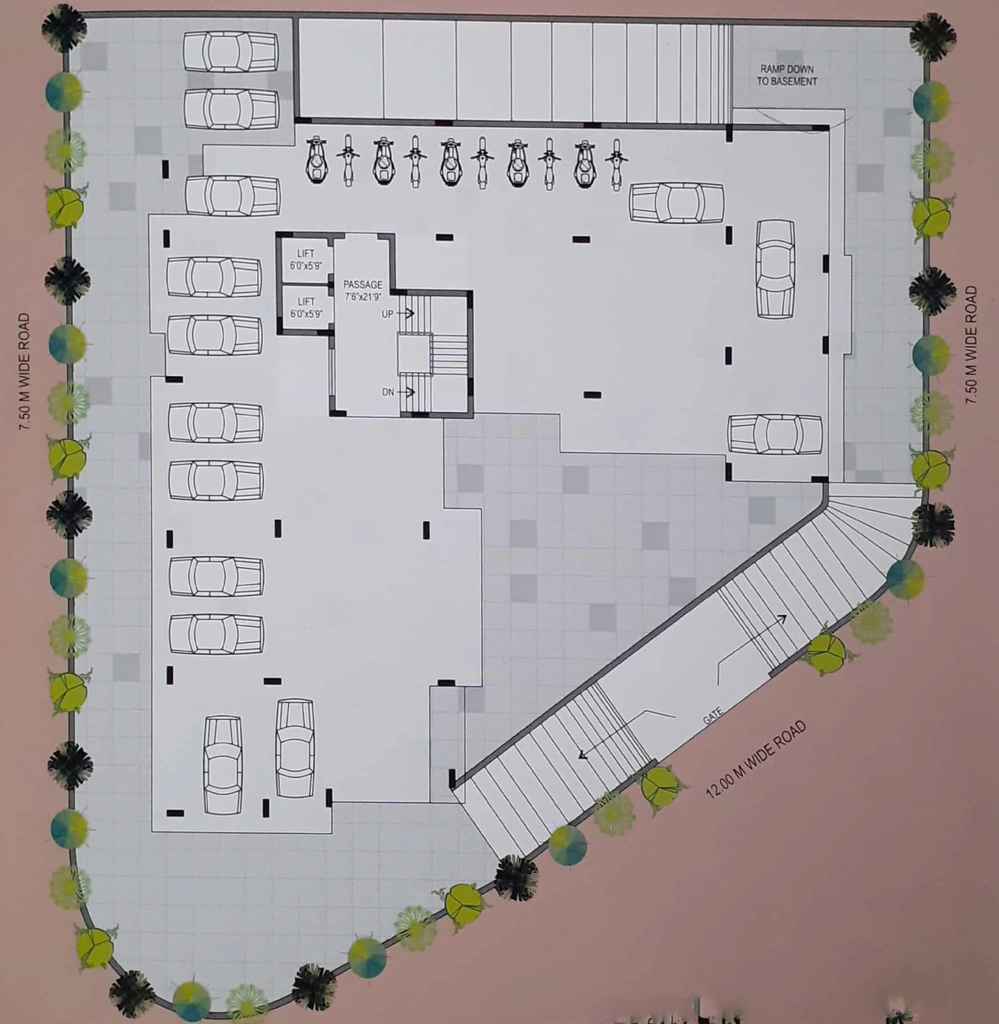 Master Plan of Laxmi Snehdeep Pride in Nana Mava, Rajkot - Image 434126