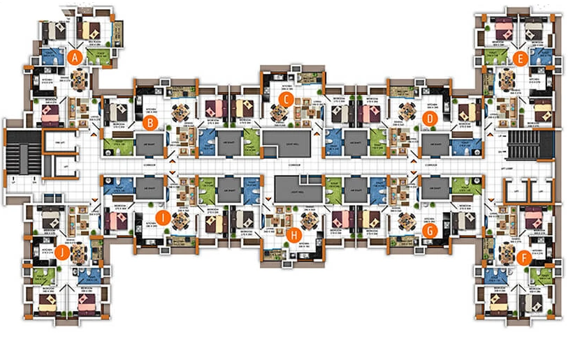 Floor Plan of DD Sports City Hippodrome in Pallippuram, Thiruvananthapuram - Image 434250