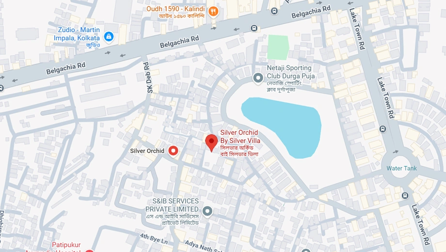 Location of Silver Orchid in Jessore Road, Kolkata - Image 434339