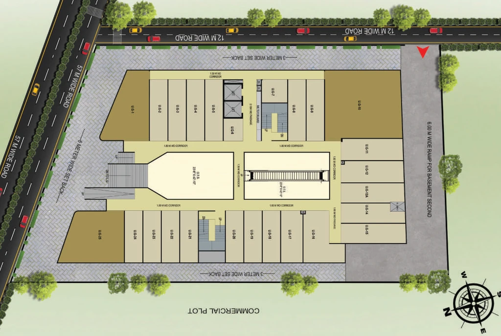 Floor Plan of Astrus Capella in Wave City, Ghaziabad - Image 434427