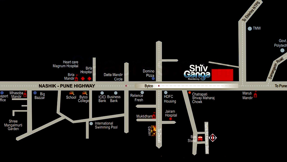 Location of Shivganga Residency - Image 434447