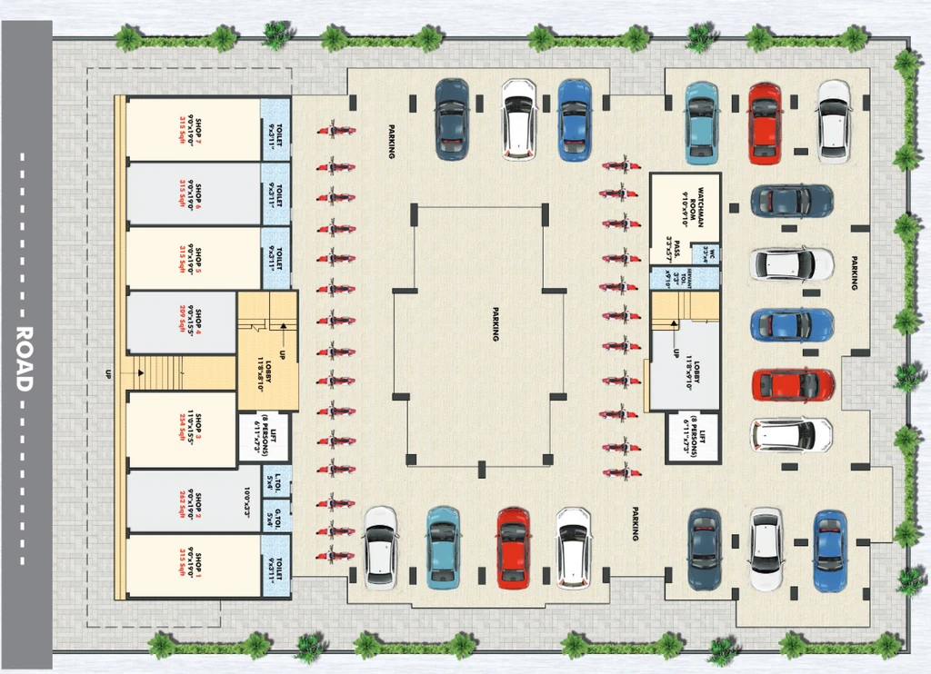 Master Plan of Commercial Sara Annexe in Nashik Road, Nashik - Image 434510