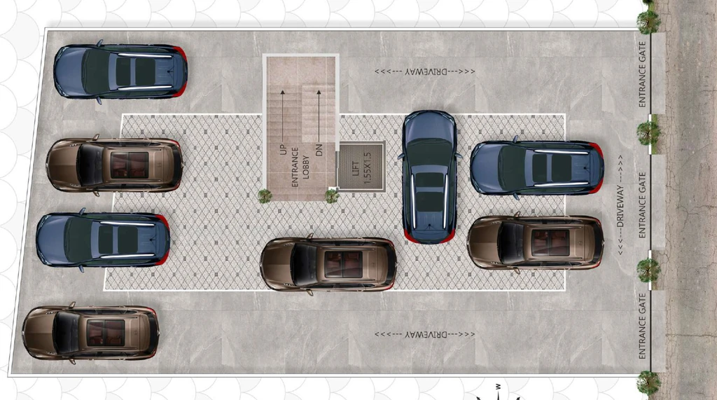 Master Plan of Galaxy Mansion 17 in Manewada, Nagpur - Image 434549