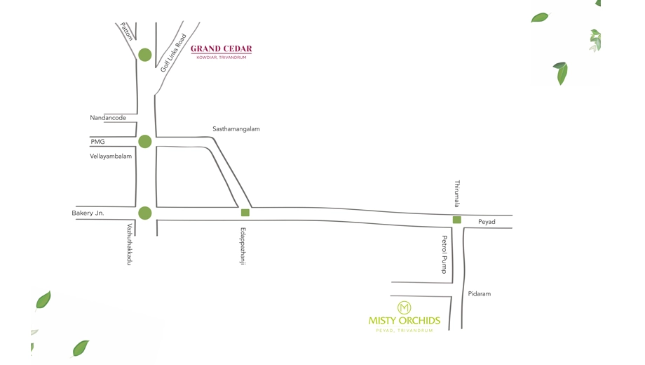 Location of Malabar Misty Orchids - Image 434660