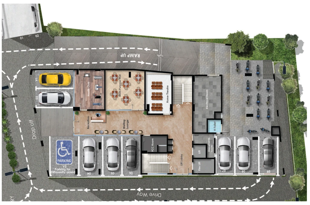 Master Plan of Marutham Crest One35 in Chacka, Thiruvananthapuram - Image 434697