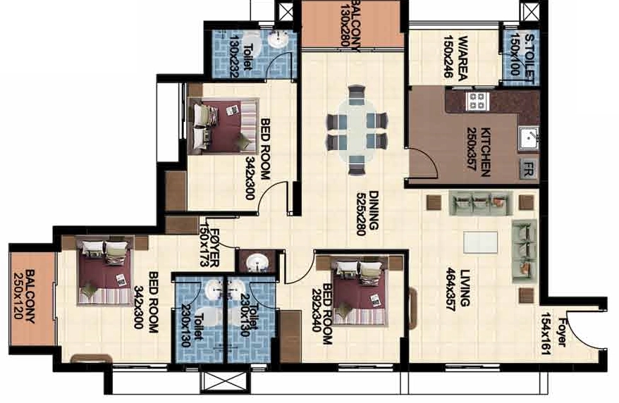3 BHK House/Villa in Marutham Royal Wings in Chacka, Thiruvananthapuram - Image 930976