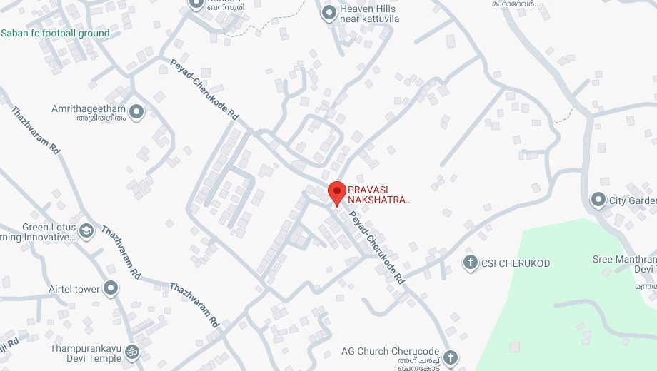 Location of Midhun Pravasi Nakshatra Villa - Image 434774