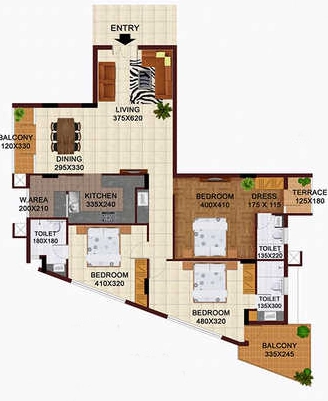 3 BHK Flat in PRS Krishna in Pulimoodu, Thiruvananthapuram - Image 930994