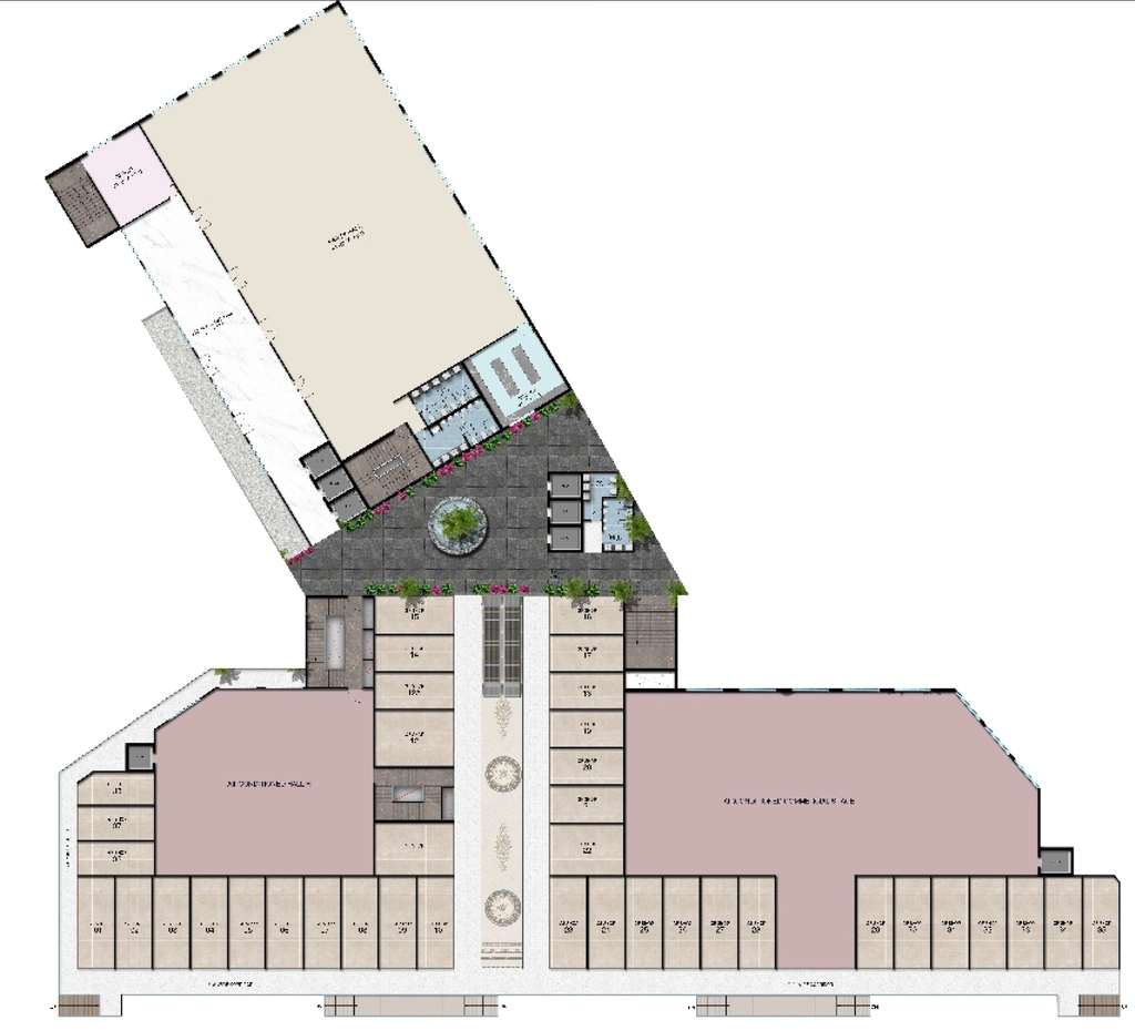 Floor Plan of AVS High Street in Raj Nagar Extension, Ghaziabad - Image 434704