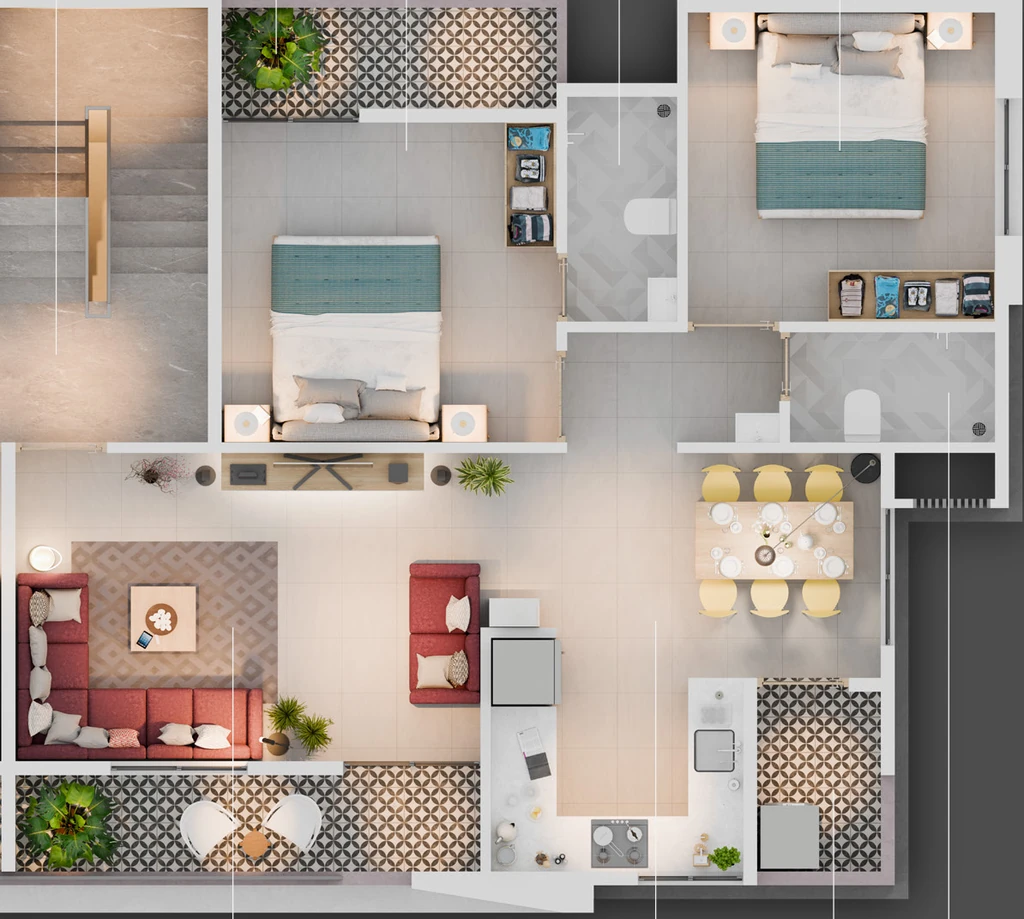 2 BHK Flat in MG Krutanjali 2 in Besa, Nagpur - Image 930971