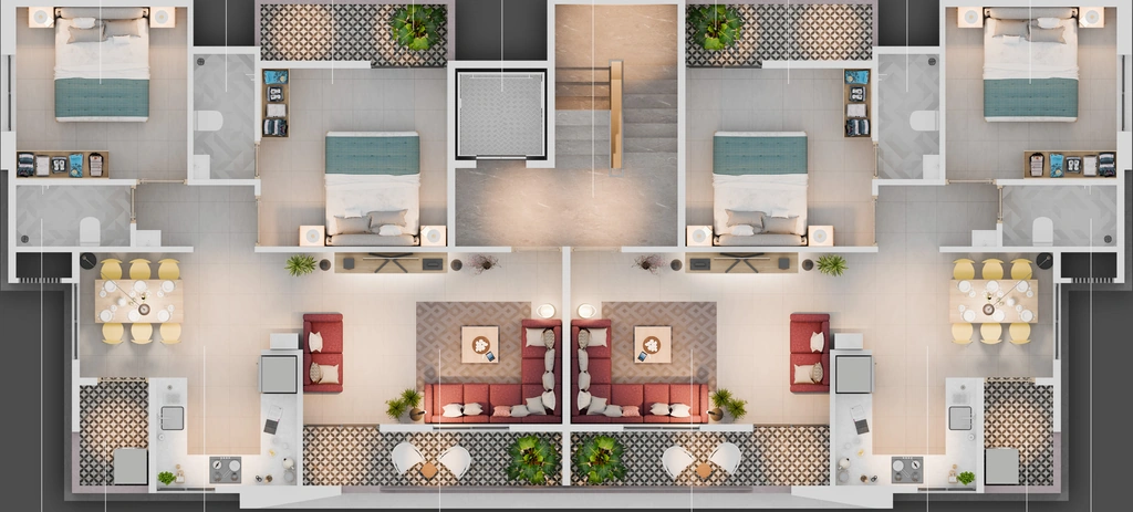 Floor Plan of MG Krutanjali 2 in Besa, Nagpur - Image 434743