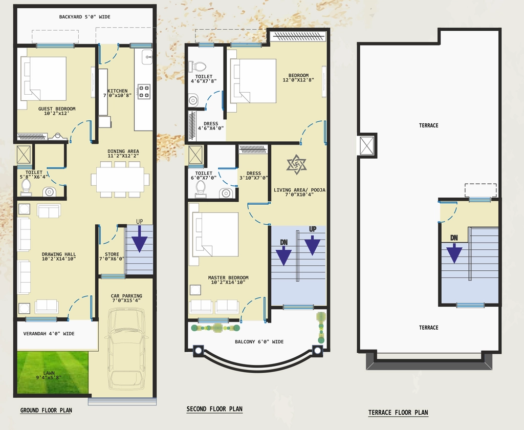 3 BHK House/Villa in Sage Galleri in Bawadiya Kalan, Bhopal - Image 931011
