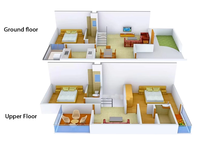 3 BHK House/Villa in Dwarkadheesh Haveli Dwarka Dham Society in Ayodhya Bypass, Bhopal - Image 931047