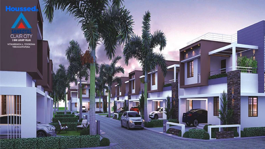 Project Image of Sanroyal Clair City in Powdikonam, Thiruvananthapuram - Image 435035