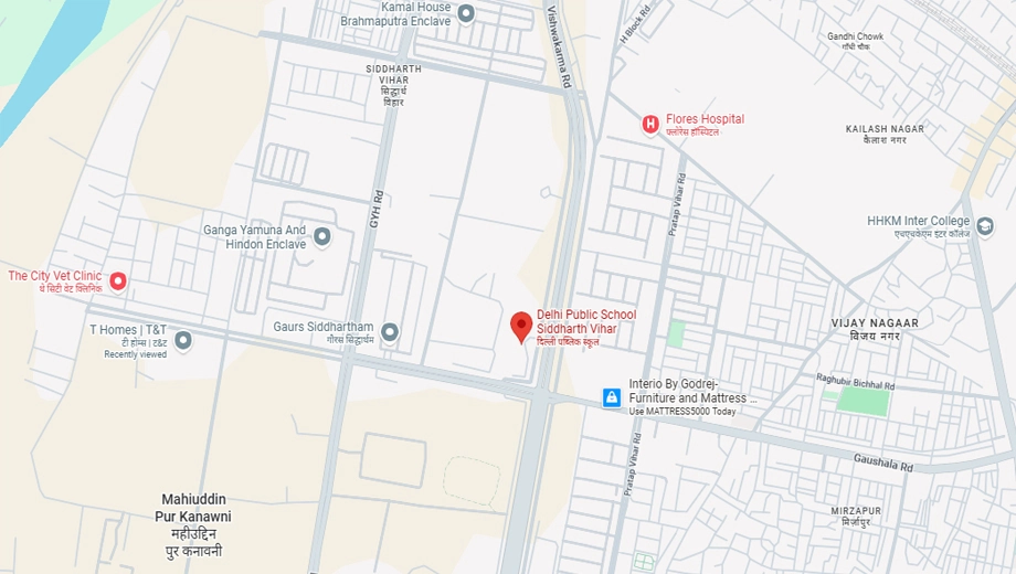 Location of T&T Golf Street in Siddhartha Vihar, Ghaziabad - Image 434995