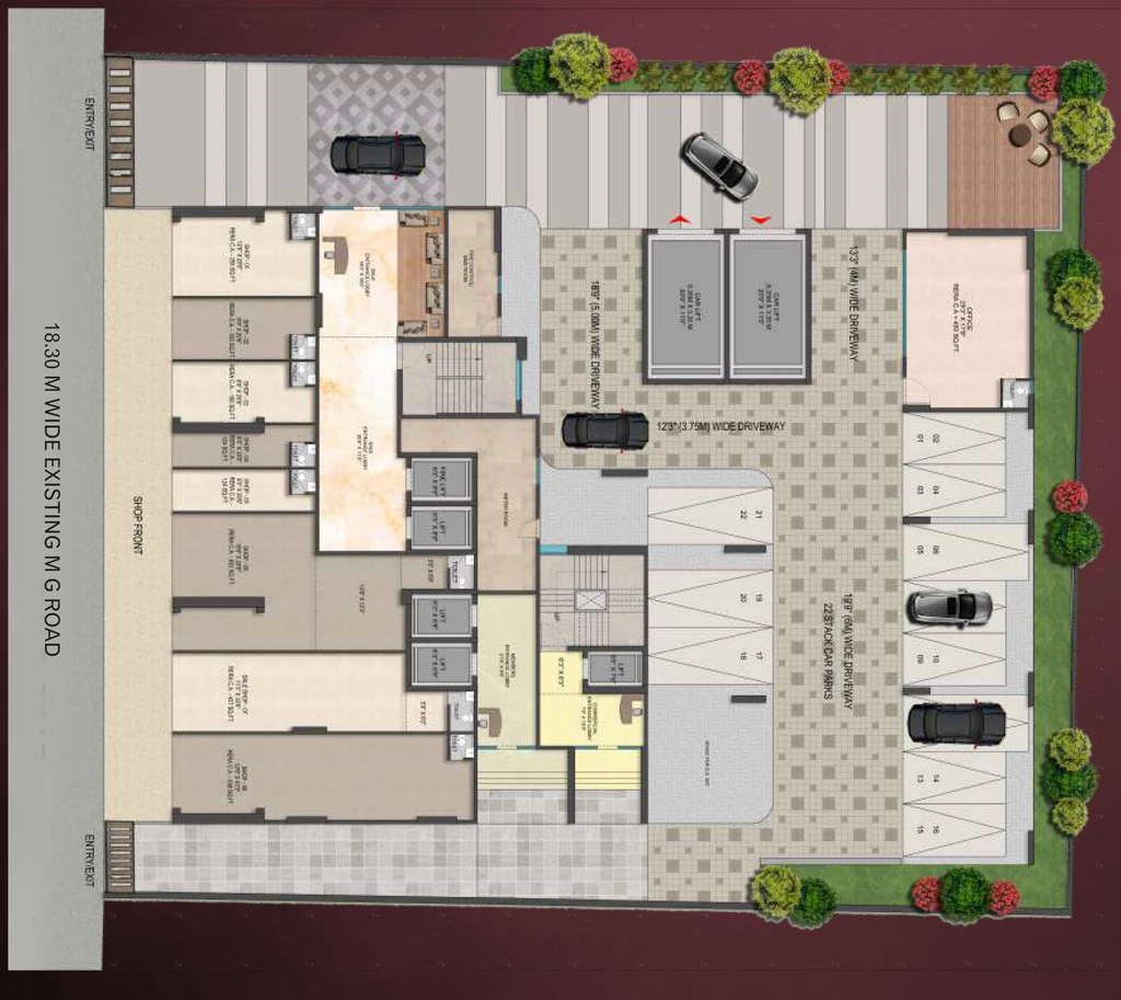 Master Plan of Mindset Aum Laxmi Kusum in Mulund West, Mumbai - Image 435146
