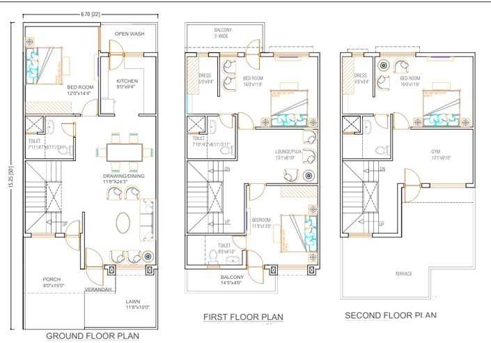 4 BHK House/Villa in Sage Bungalows Phase 2 in Bairagarh Chichali, Bhopal - Image 931269